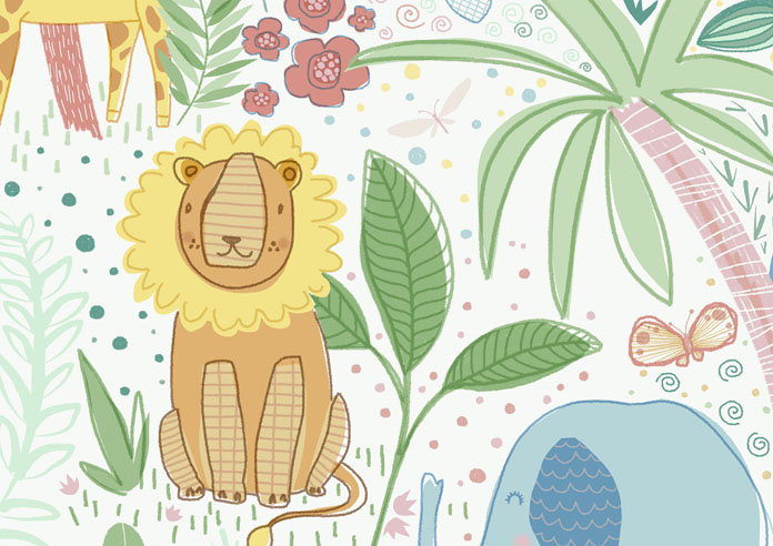 Jungle Adventure, Multi - Twist&Fit Roller Blind - Image 6